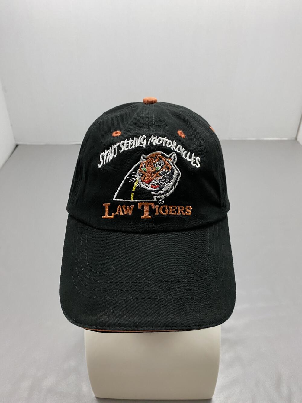 Hat Cap Strap Back One Size Black Law Tigers Baseball Cap Mens Adjustable